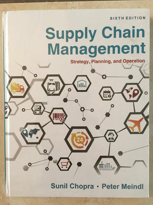 Supply Chain Management: Strategy, Planning, and Operation,Used