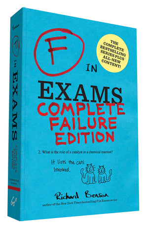 F in Exams: Complete Failure Edition: (Gifts for Teachers, Funny Books, Funny Test Answers),New