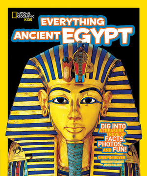 National Geographic Kids Everything Ancient Egypt: Dig Into A Treasure Trove Of Facts, Photos, And Fun,Used