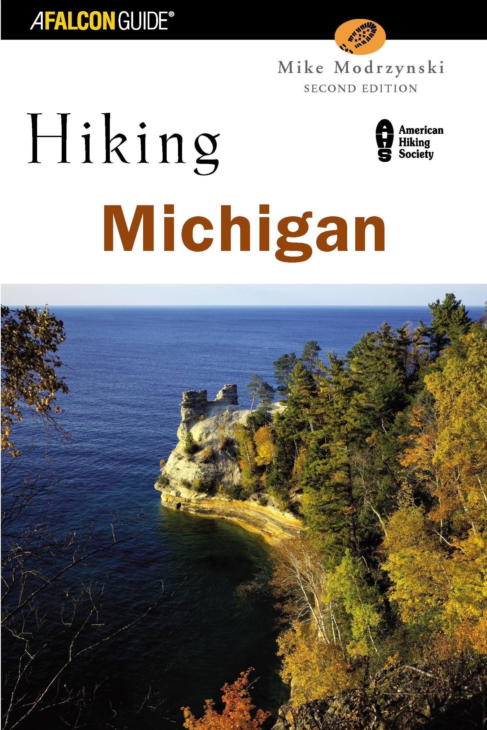 Falcon Guide Hiking Michigan (State Hiking Guides),Used