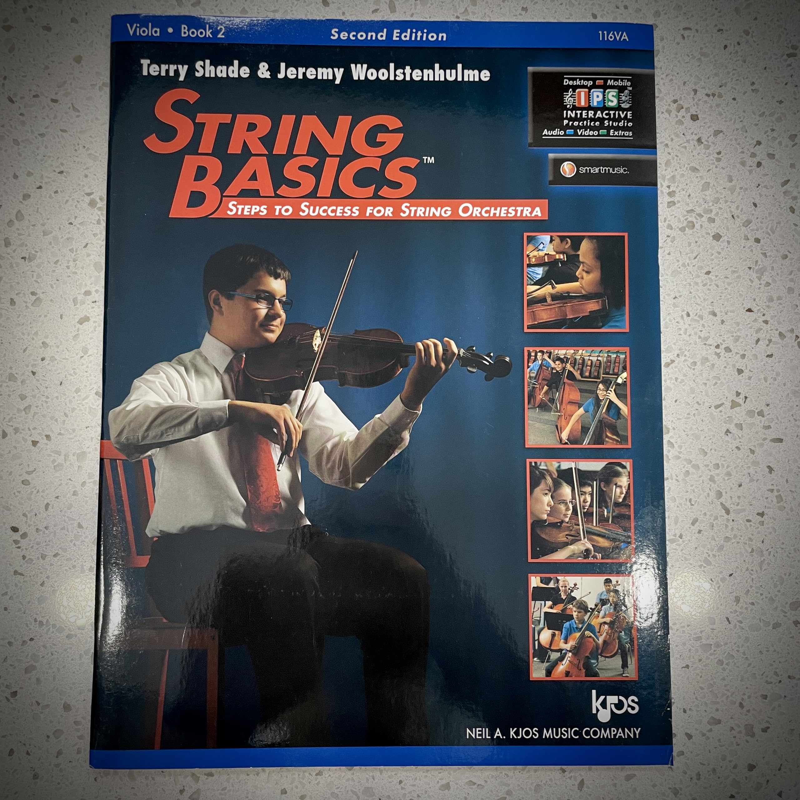 116VA  String Basics Book 2  Viola,Used