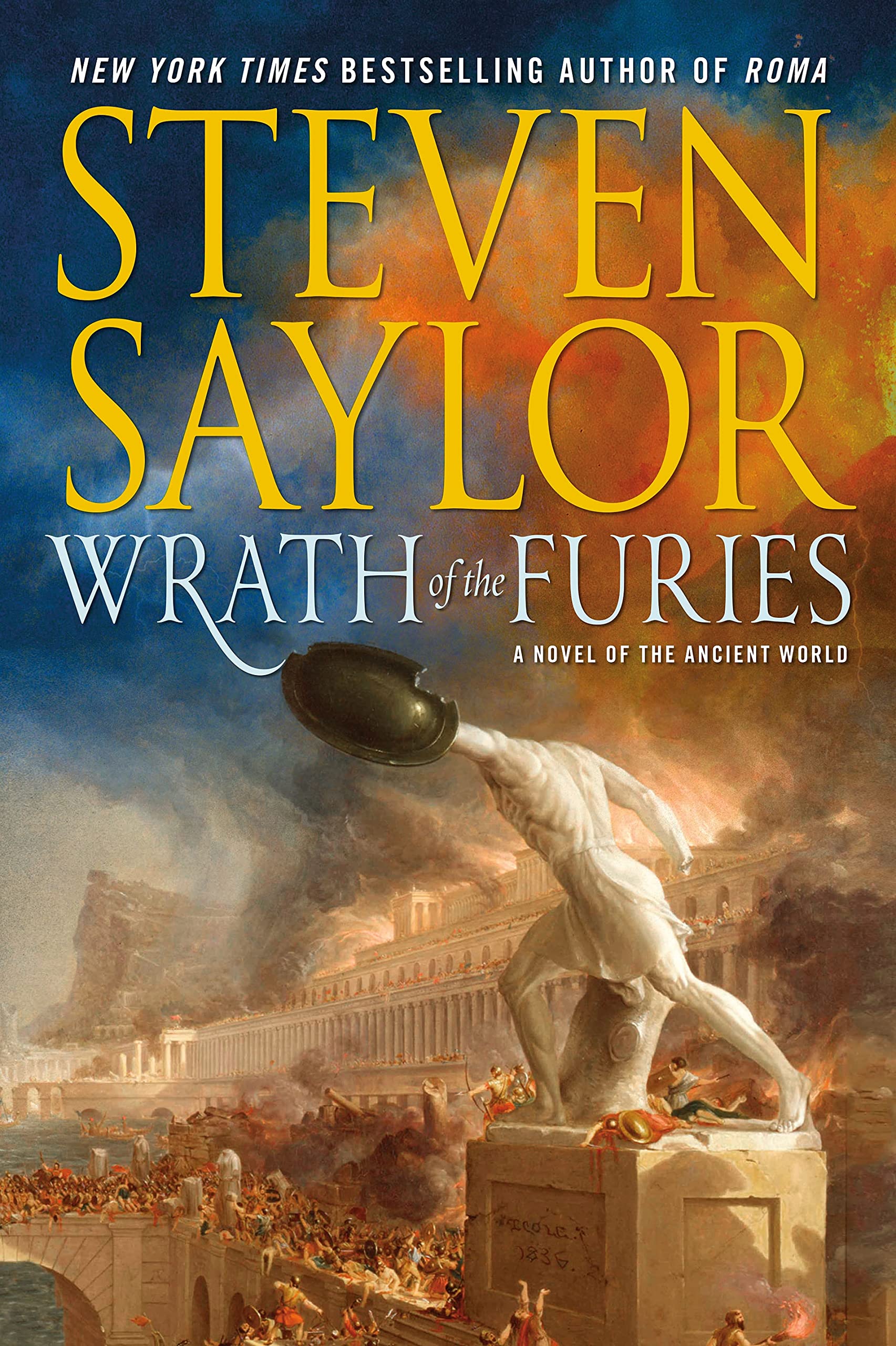 Wrath Of The Furies (Novels of Ancient Rome, 15),Used