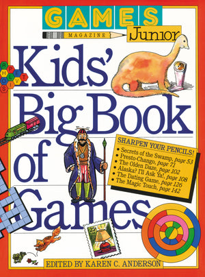 Games Magazine Junior Kids' Big Book Of Games