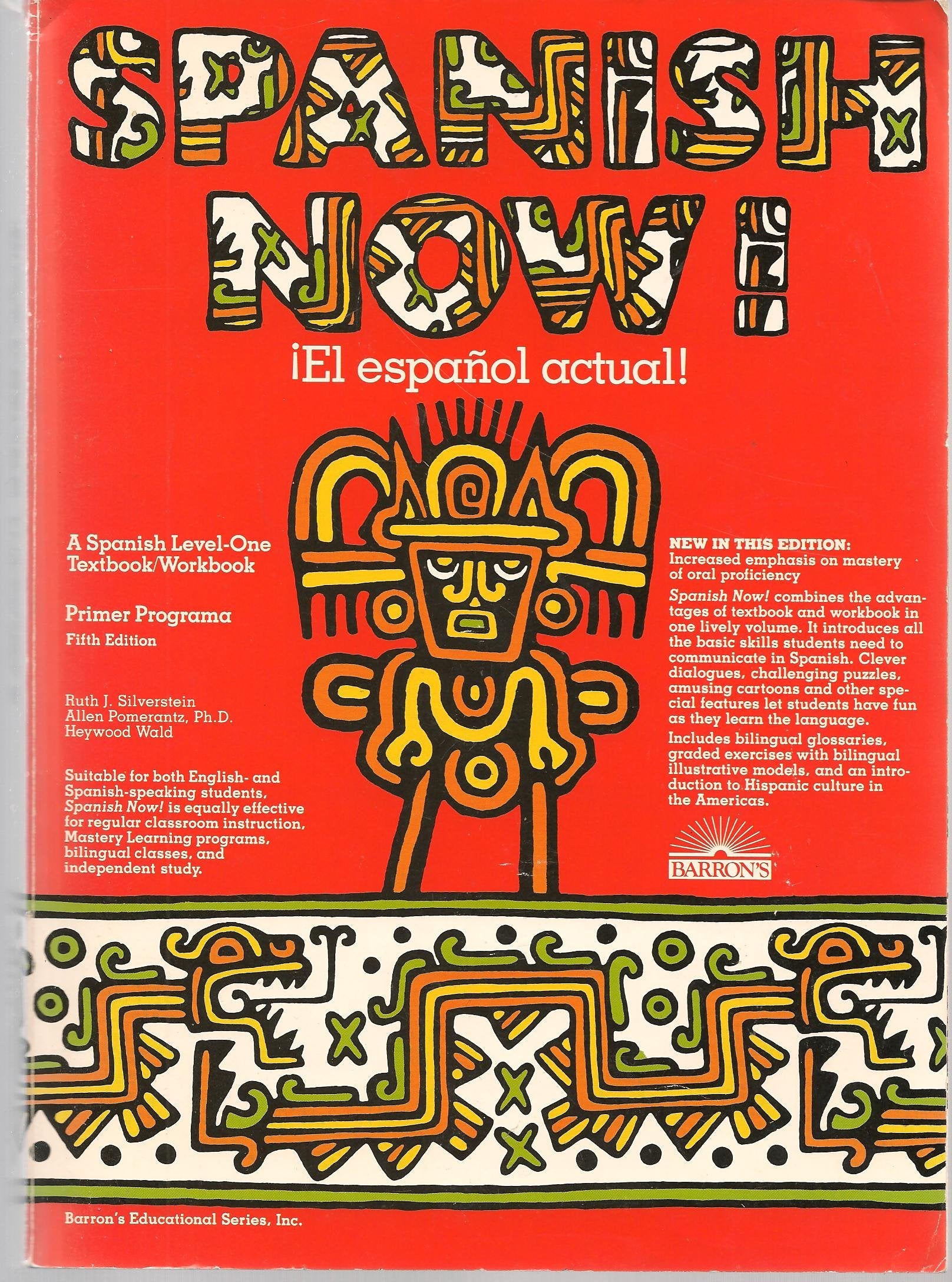 Spanish Now!: A LevelOne Worktext/El Espanol Actual! : Primer Programa,Used