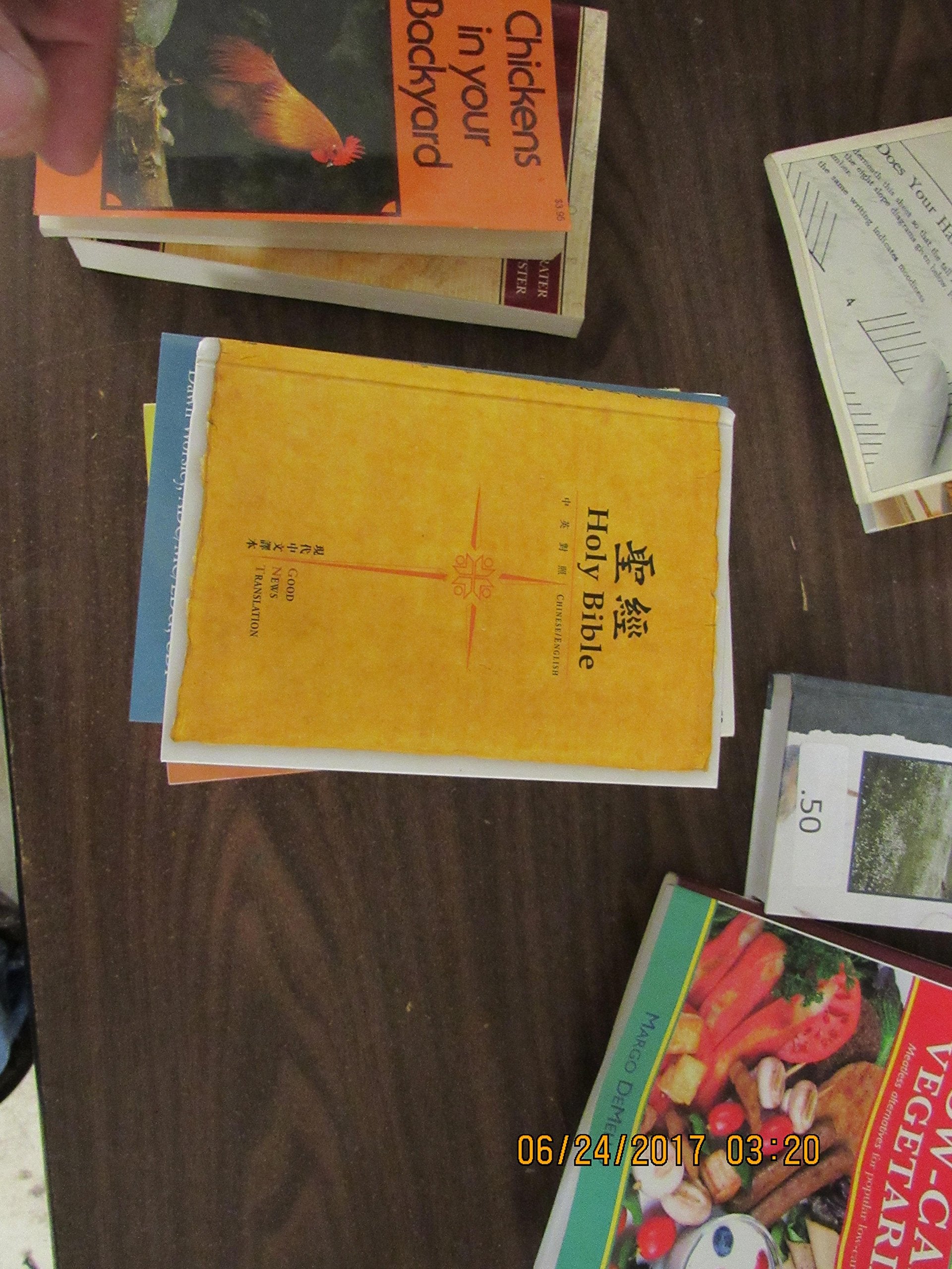 Chinese Bilingual Bible,Used