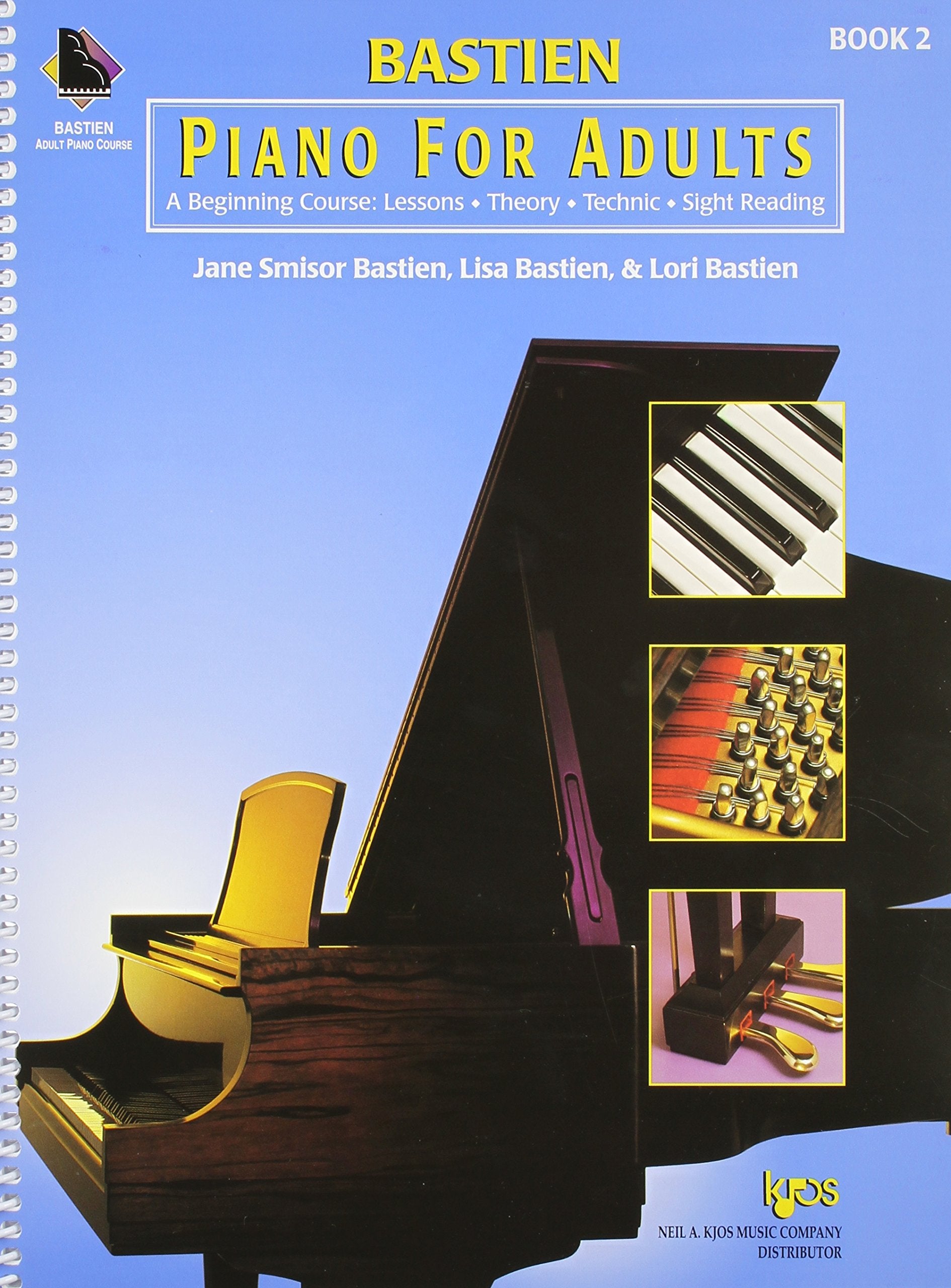 Kp2B  Bastien Piano For Adults  Book 2  Book Only