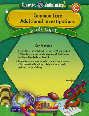 Cmp2 Common Core Additional Investigations: Student Guide, Grade 8-new