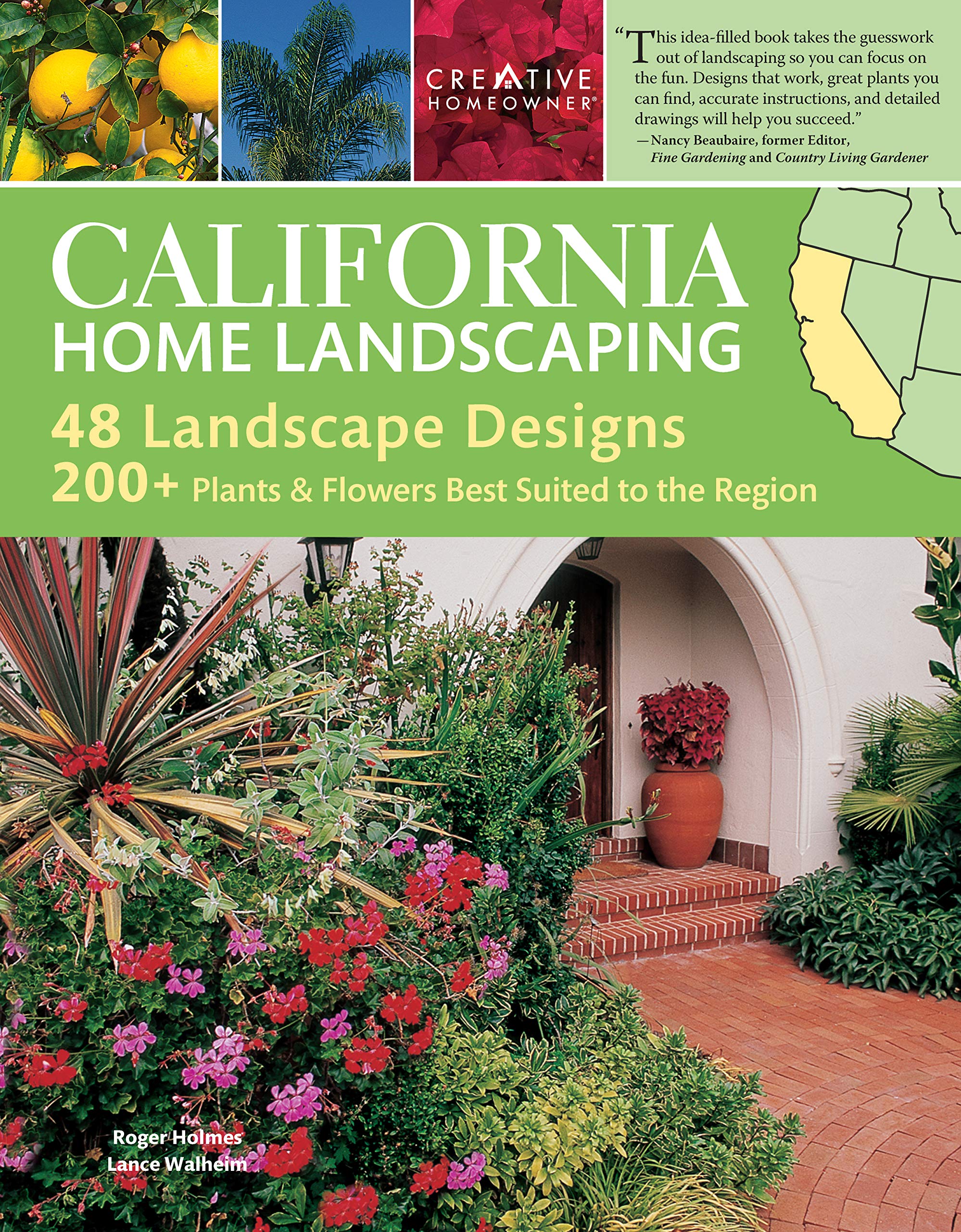 California Home Landscaping, 3rd Edition (Creative Homeowner) 400 Color Photos and Illustrations, More Than 200 Plants Best Suit,Used