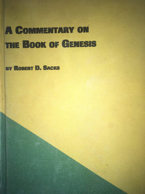 A Commentary on the Book of Genesis (Ancient Near Eastern Texts and Studies, Vol. 6),Used