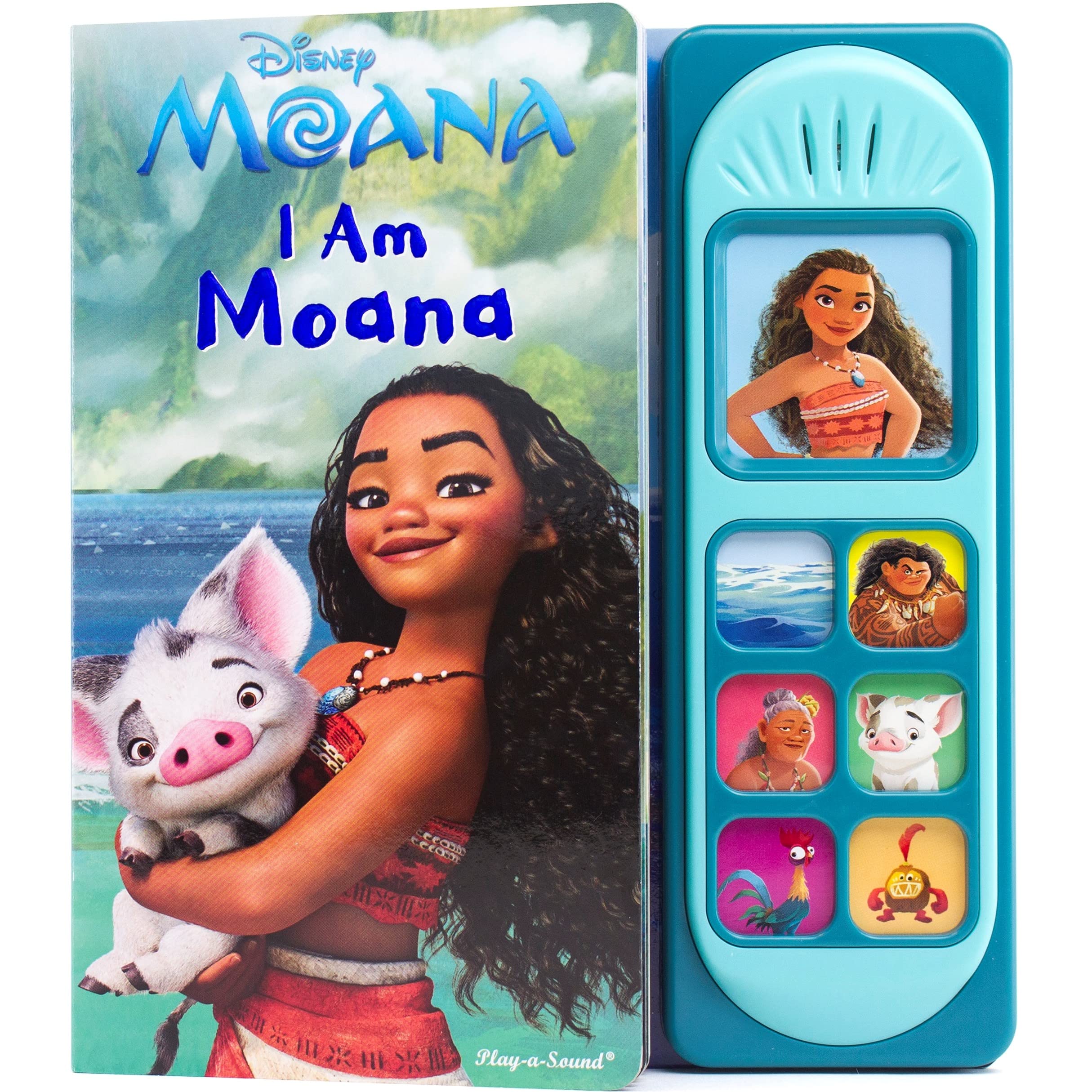 Disney Moana  I Am Moana Little Sound Book  PI Kids (Disney Moana: PlayASound) (PlayASong),New