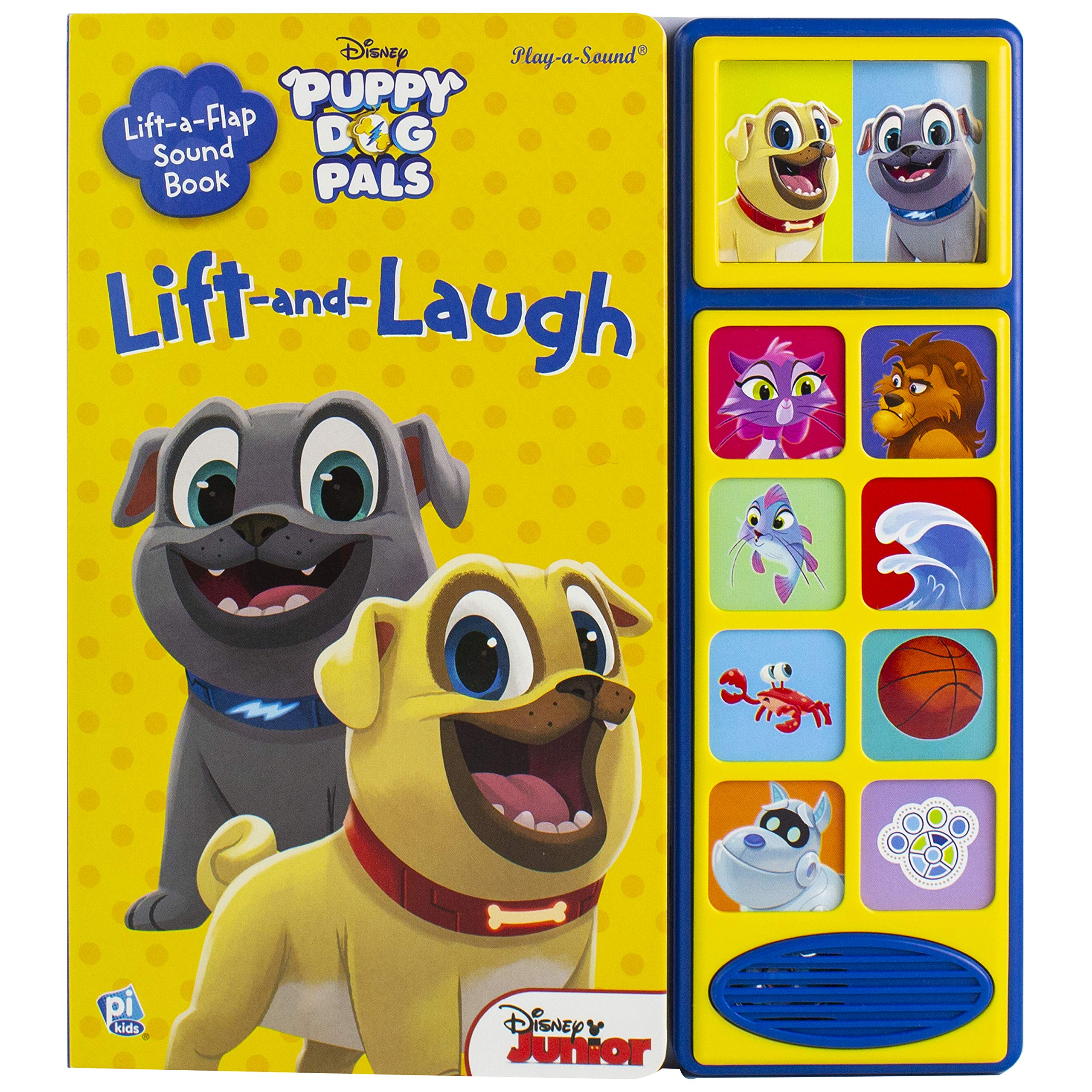 Disney Junior Puppy Dog Pals with Bingo and Rolly  Lift and Laugh Out Loud Sound Book  PI Kids (PlayASound),New