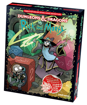 Dungeons & Dragons Vs Rick And Morty (D&D Tabletop Roleplaying Game Adventure Boxed Set),New