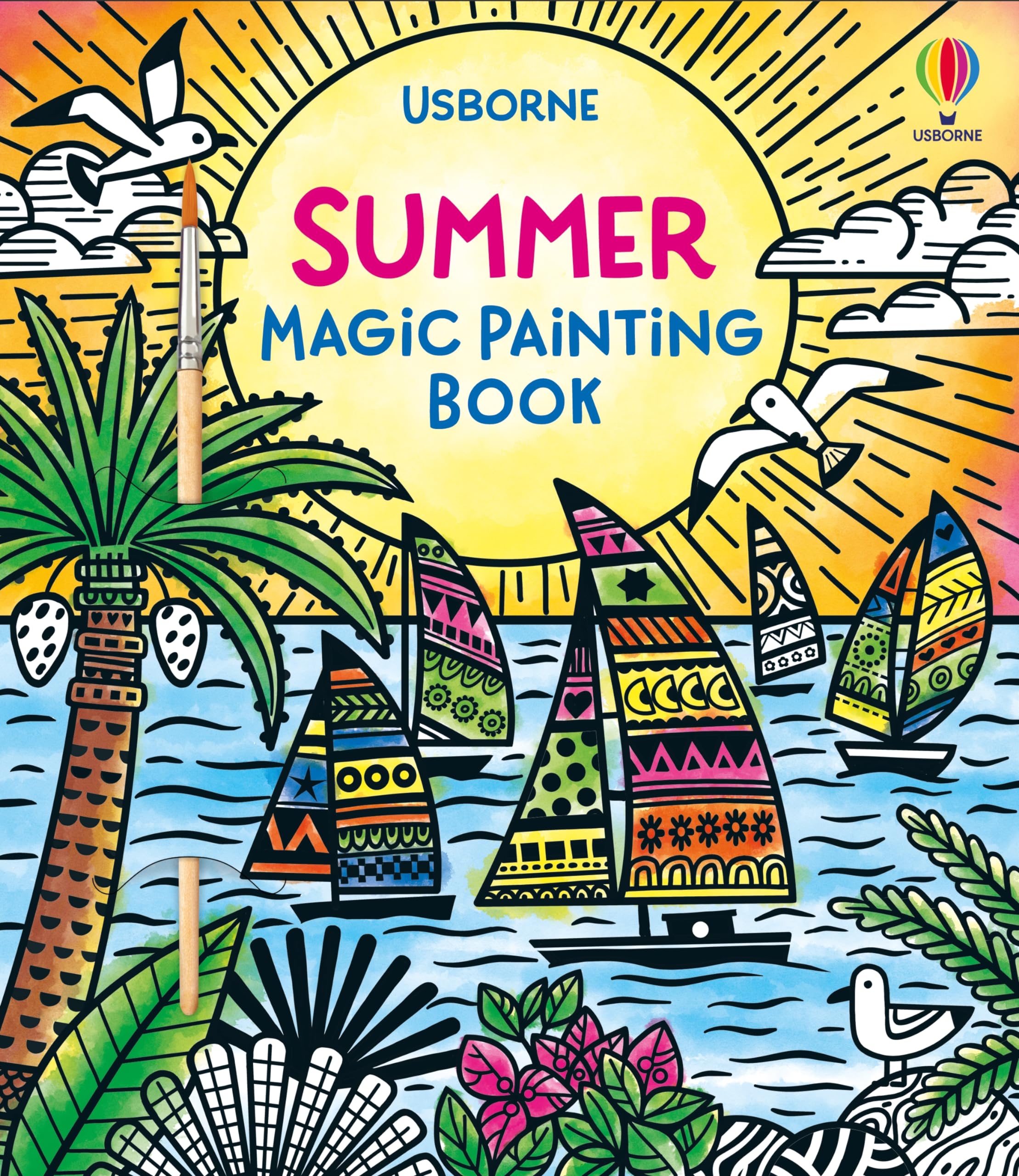 Summer Magic Painting Book (Magic Painting Books),New