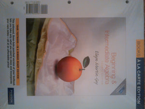 Beginning & Intermediate Algebra: Books A La Carte Edition,Used