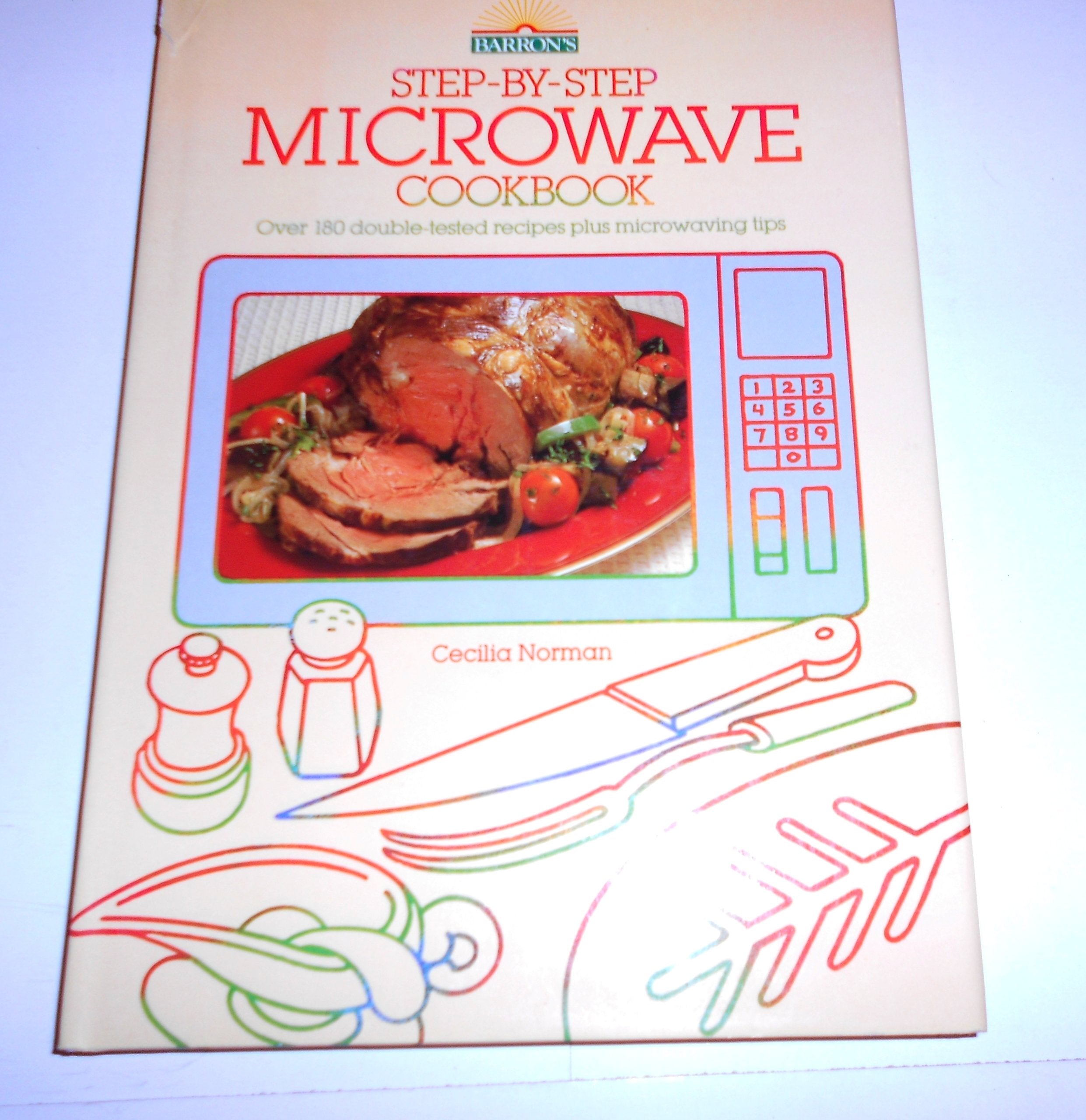 Stepbystep microwave cookbook,Used