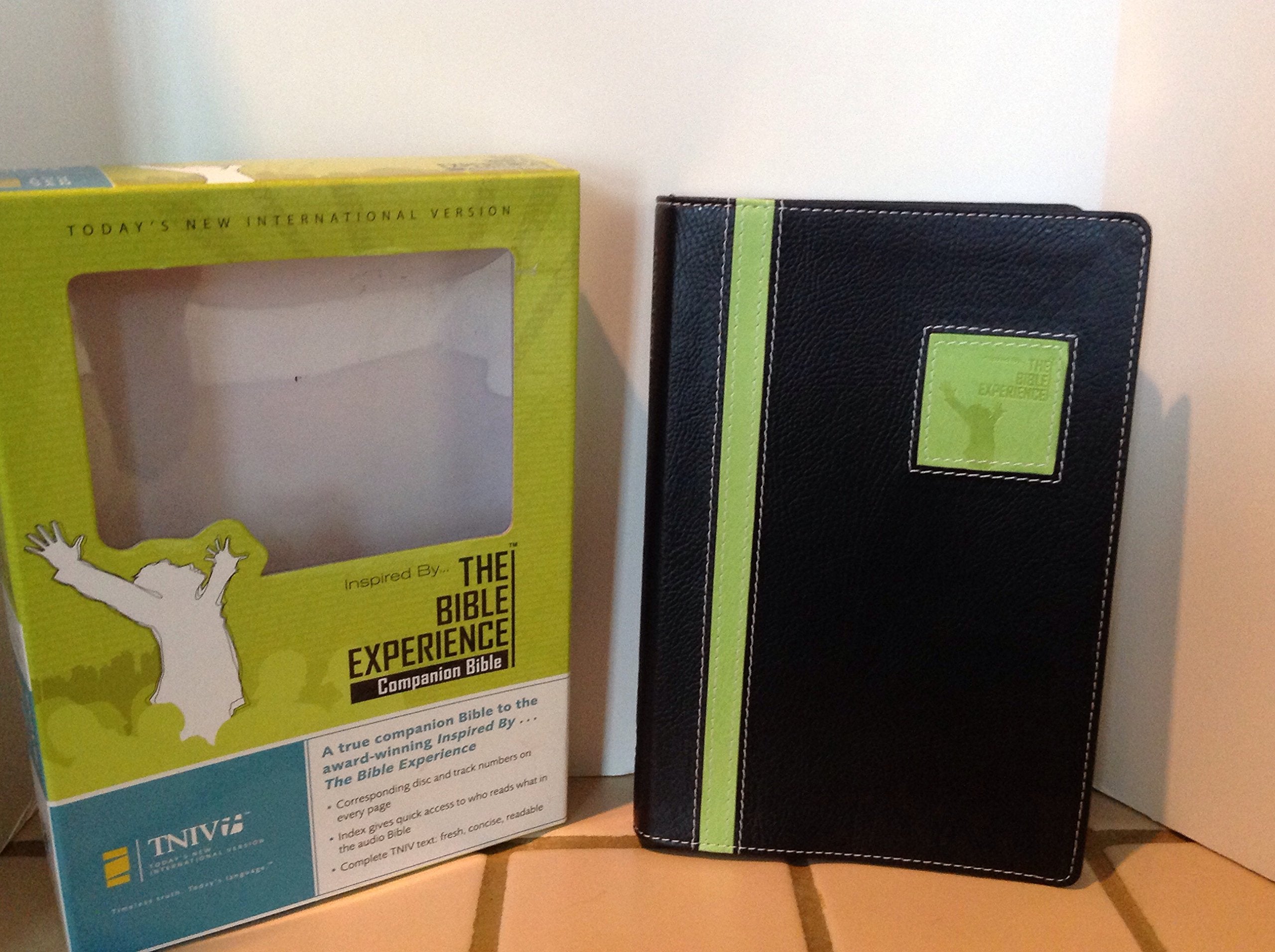 Inspired By...The Bible Experience Companion Bible, Black / Lime Edition,Used