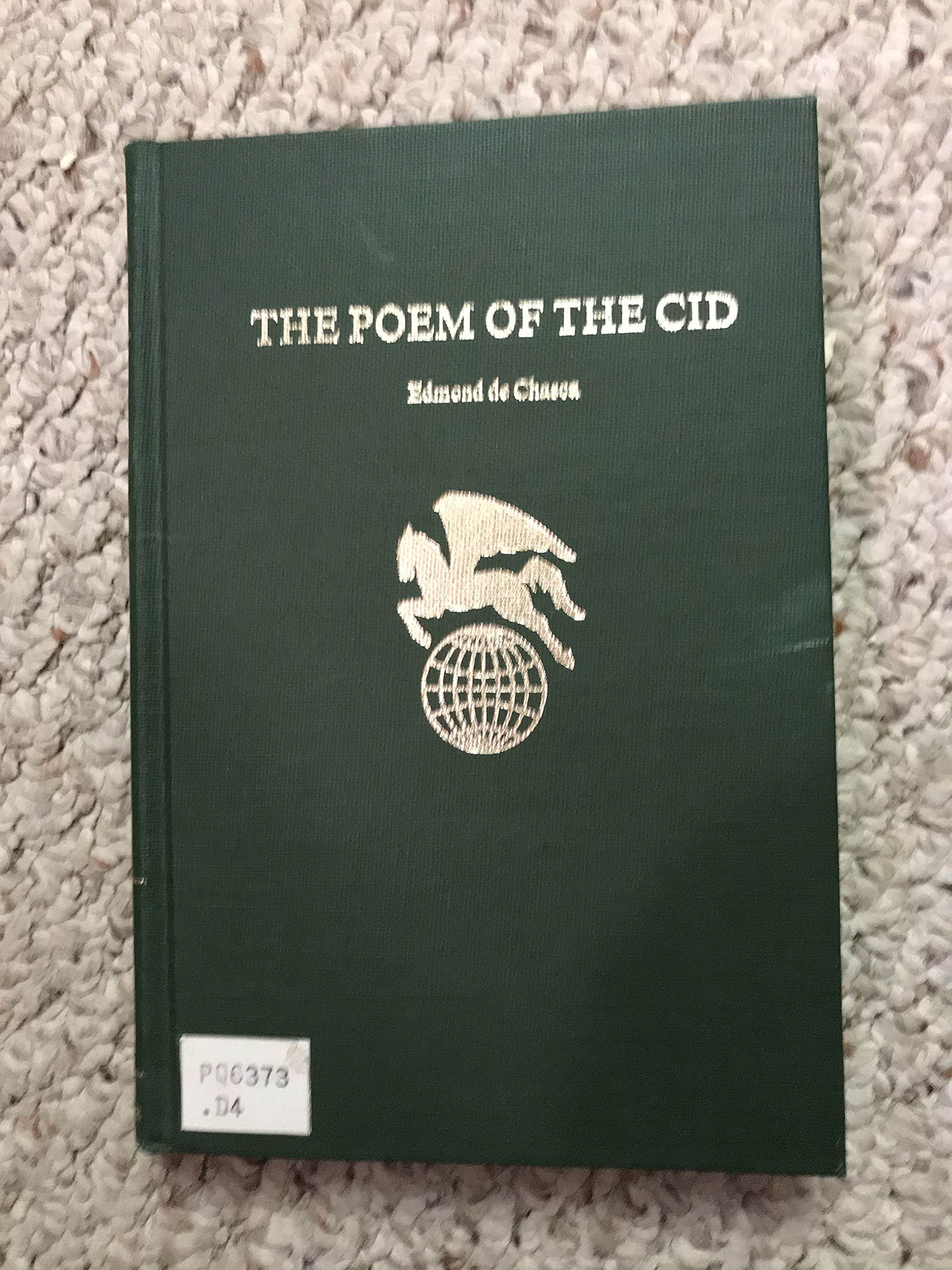The Poem Of The Cid (Twayne'S World Authors Series ; Twas 378 : Spain),Used