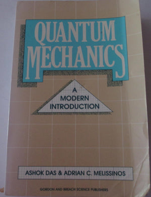 Quantum Mechanics: A Modern Introduction