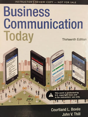 Business Communication Today (13th Edition)