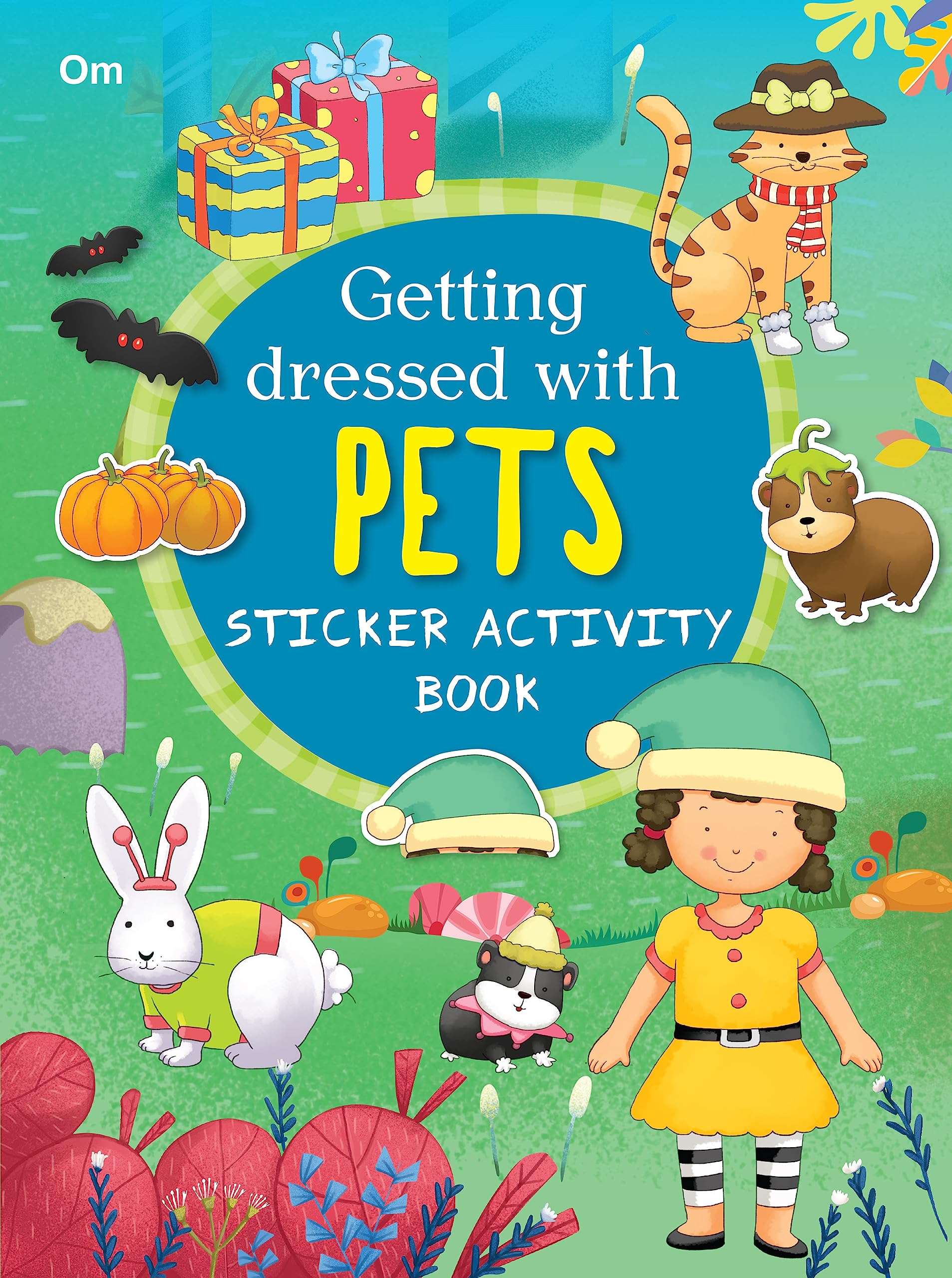 Activity Book: Getting Dressed With Pets: Sticker Activity Book - Fun Activities For Kids
