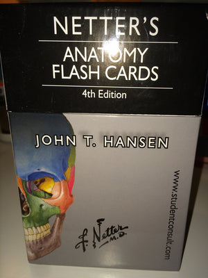 Netter'S Anatomy Flash Cards: With Online Student Consult Access (Netter Basic Science)