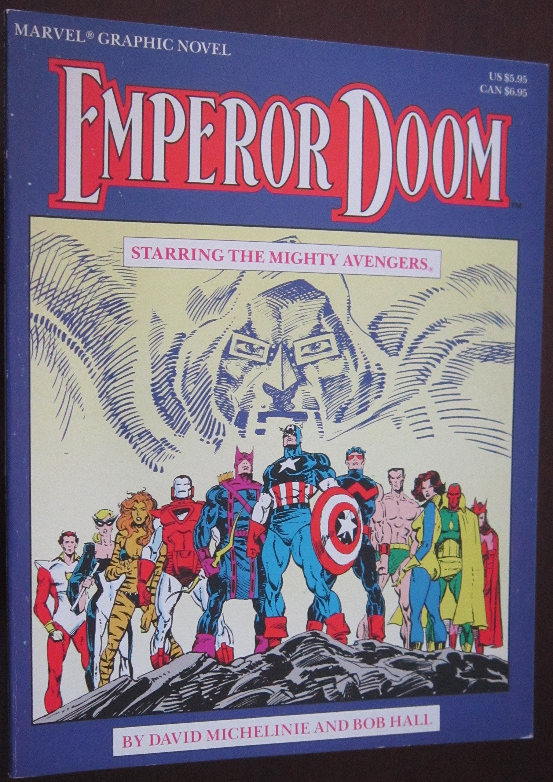 Marvel Graphic Novel #27 Emperor Doom Starring The Mighty Avengers