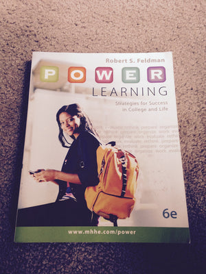 P.O.W.E.R. Learning: Strategies for Success in College and Life,Used