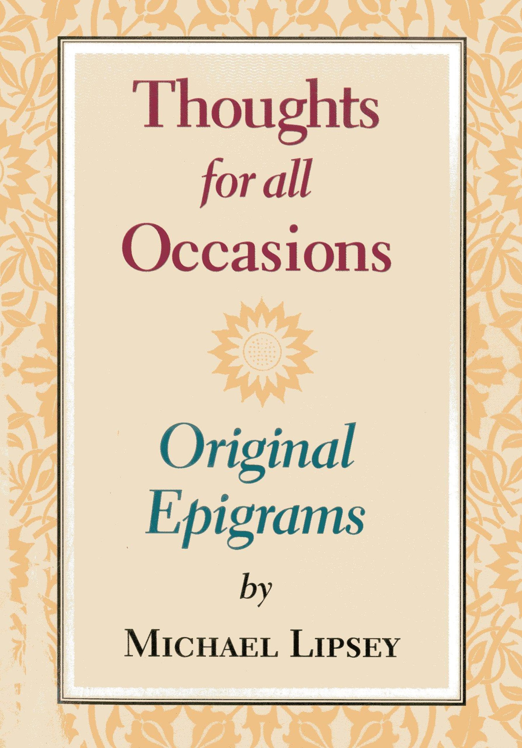 Thoughts for All Occasions,Used