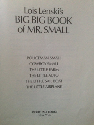 Big Big Book of Mr. Small,Used