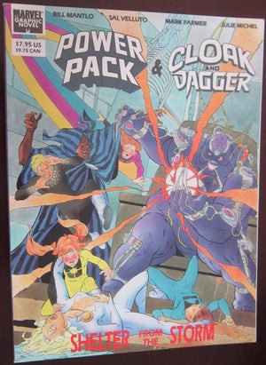Power Pack: Cloak and Dagger (Marvel Graphic Novel #56),Used