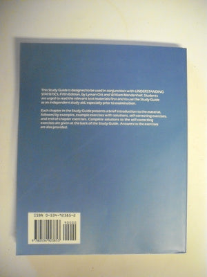 Understanding Statistics: Study Guide to 5r.e,Used