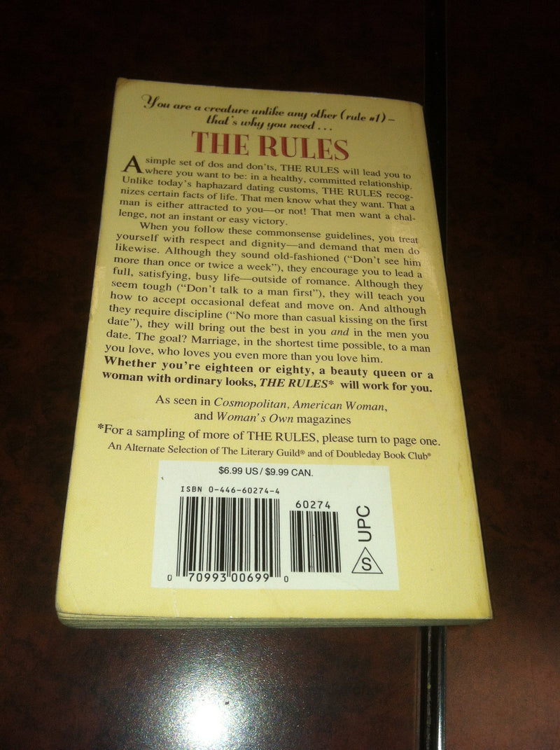 The Rules: TimeTested Secrets for Capturing the Heart of Mr. Right,Used