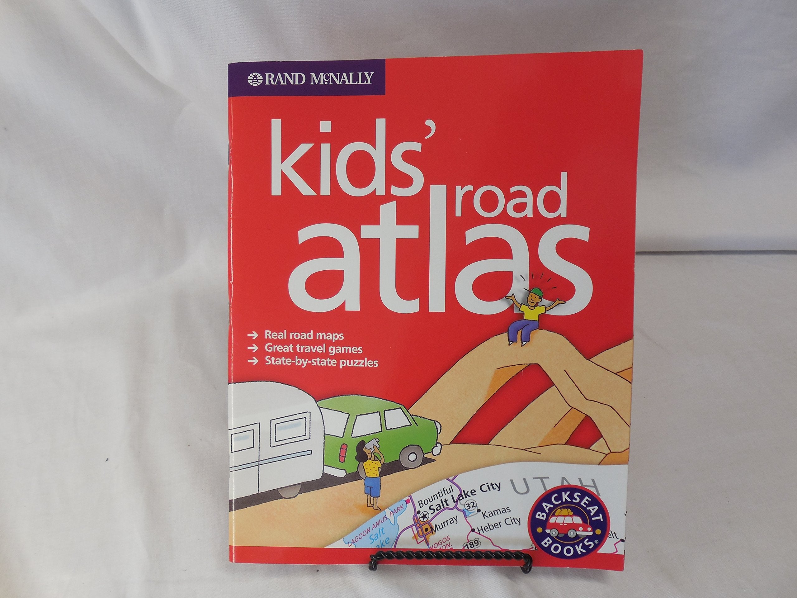 RandMcNally Kids' Road Atlas,Used