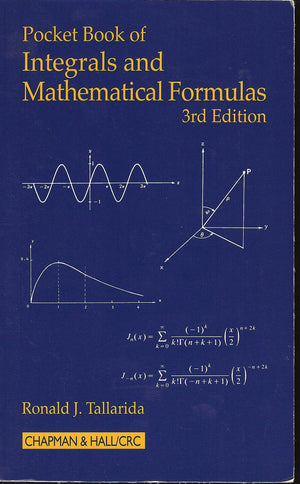 Pocket Book of Integrals and Mathematical Formulas, 3rd Edition,New