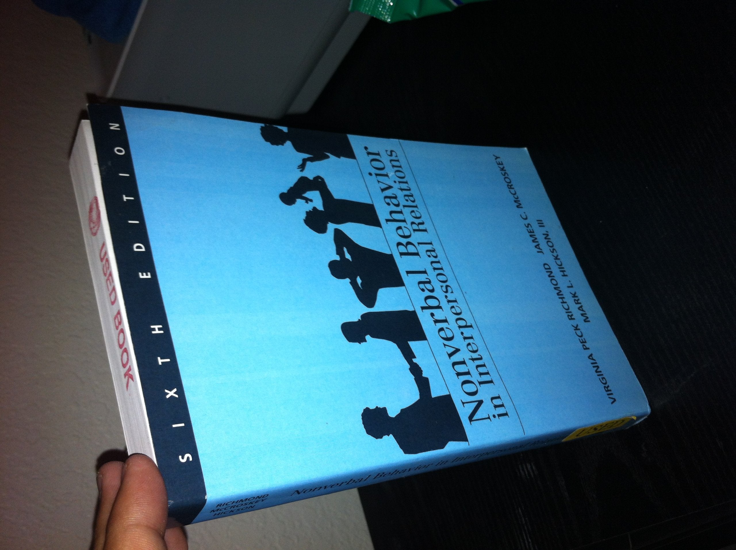 Nonverbal Behavior in Interpersonal Relations (6th Edition),Used