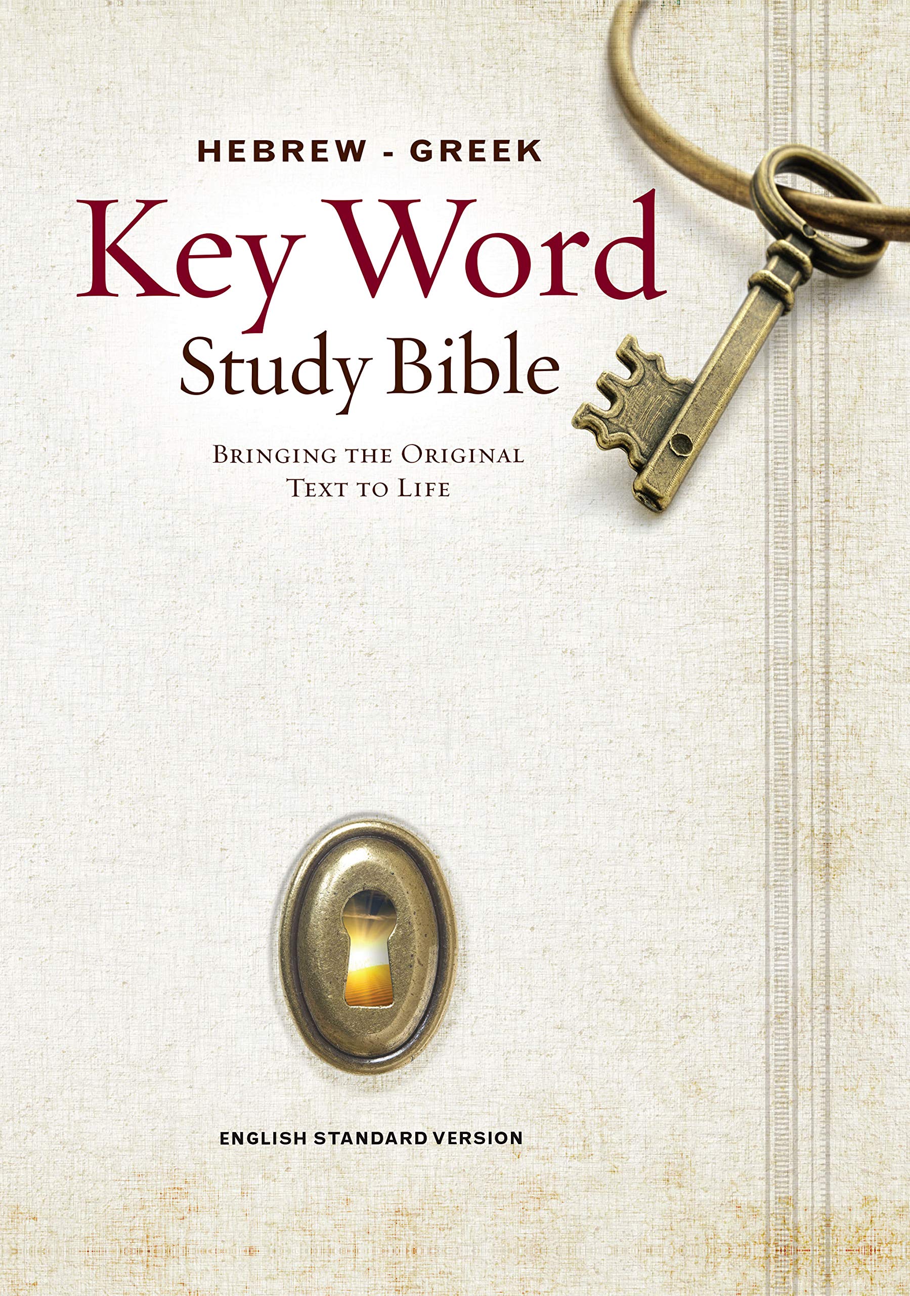 The HebrewGreek Key Word Study Bible: ESV Edition, Hardbound (Key Word Study Bibles),Used
