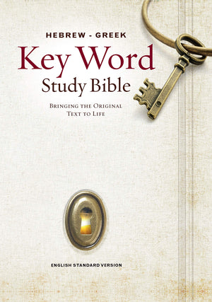 The HebrewGreek Key Word Study Bible: ESV Edition, Hardbound (Key Word Study Bibles),Used
