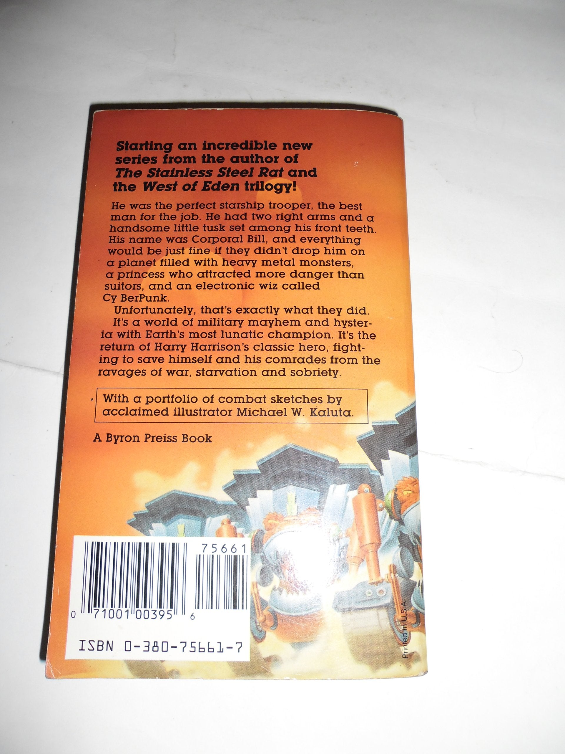 The Planet of the Robot Slaves (Bill the Galactic Hero),Used