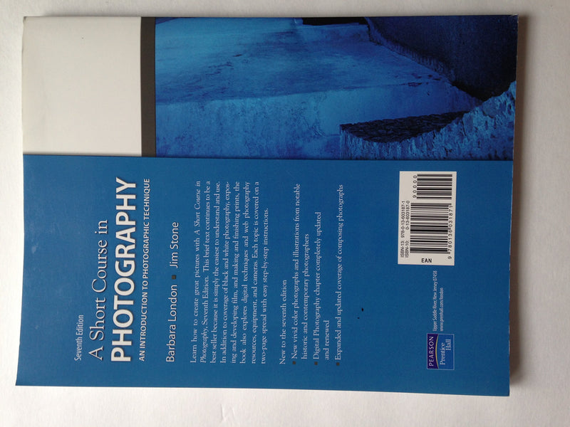 A Short Course In Photography,New