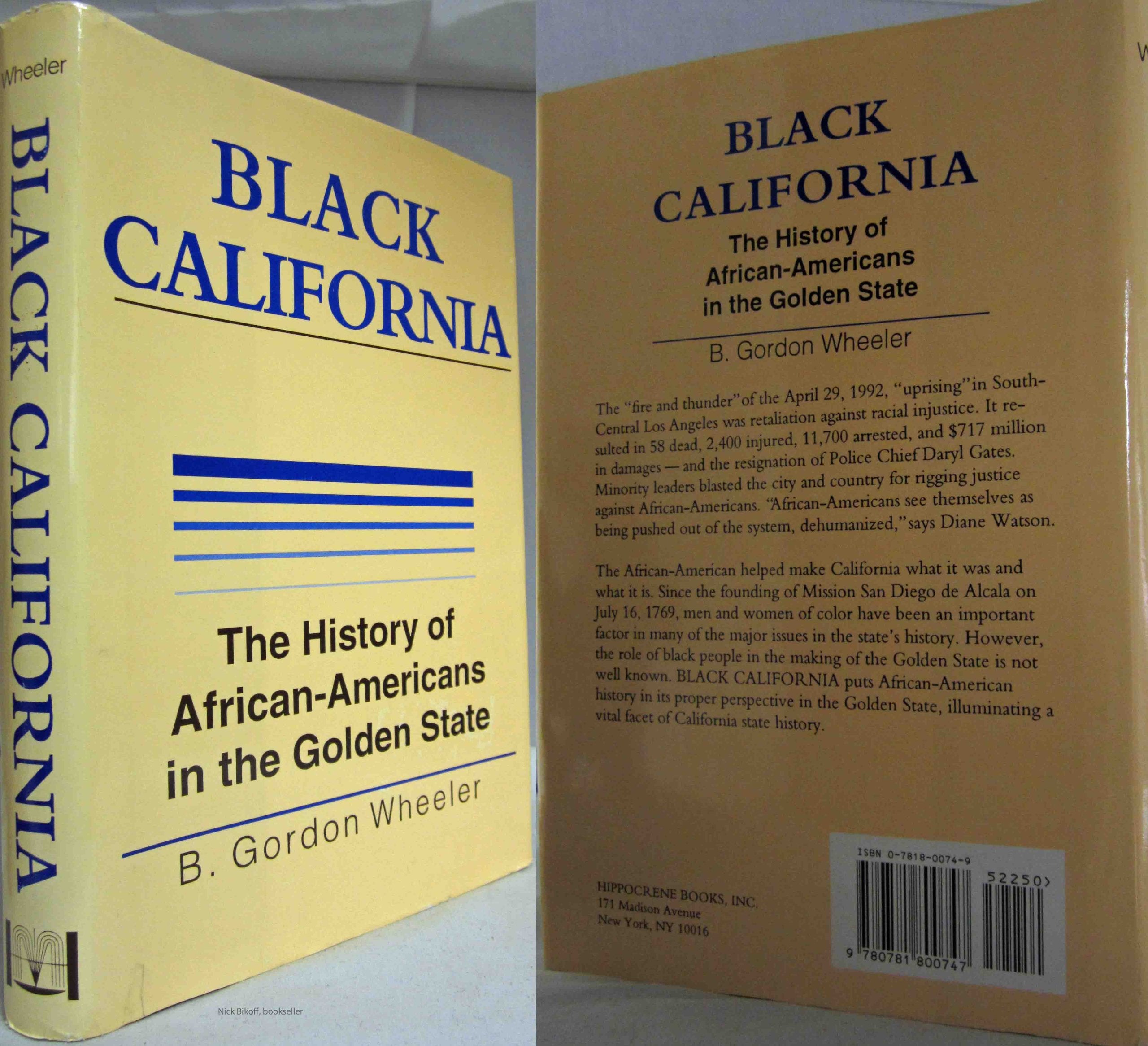Black California: The History of AfricanAmericans in the Golden State,New