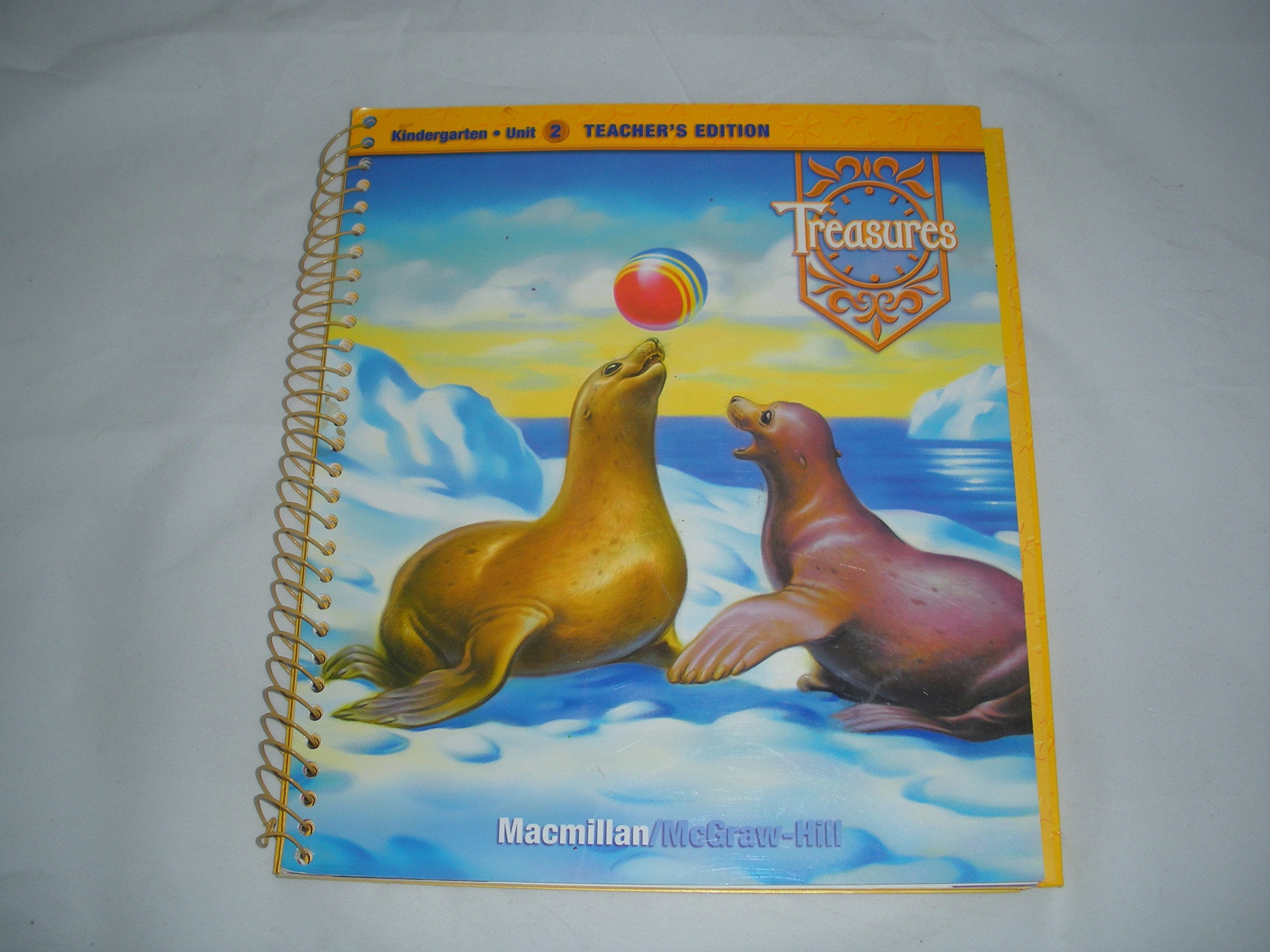 Treasures, A Reading/Language Arts Program, Grade K, Unit 2 Teacher Edition (ELEMENTARY READING TREASURES),Used