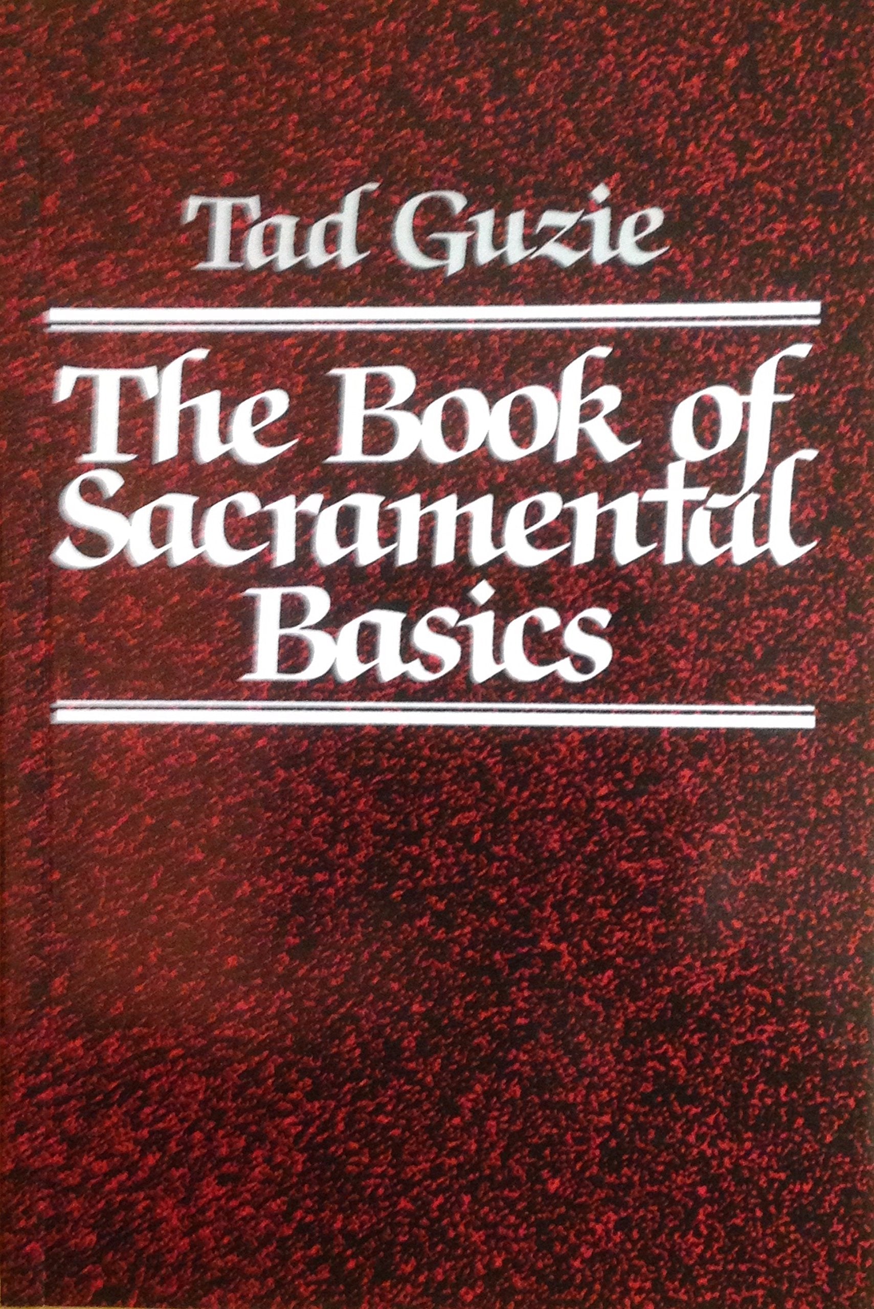 The Book Of Sacramental Basics,Used