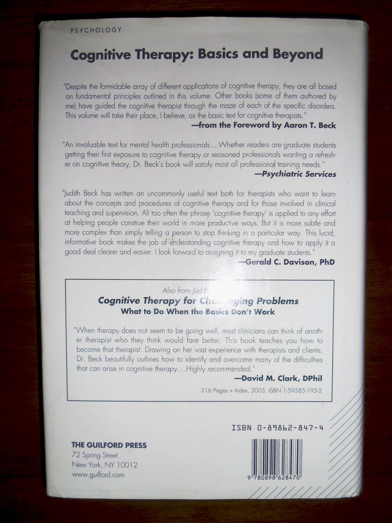 Cognitive Therapy: Basics and Beyond,Used