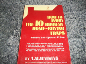 How to Avoid the Ten Biggest HomeBuying Traps (Revised and Updated Edition),Used