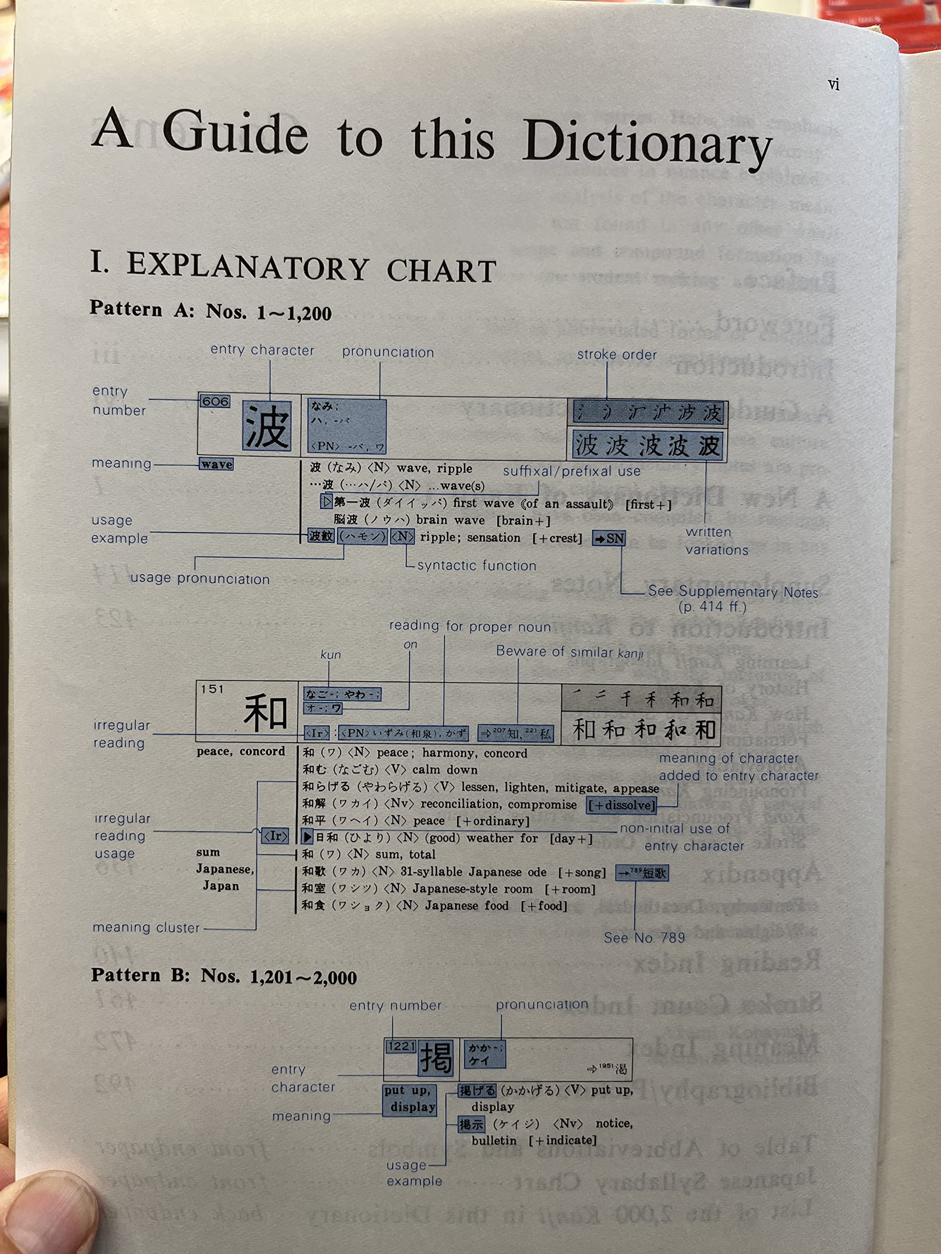 A new dictionary of kanji usage =: [Atarashii kanji yoho jiten,New