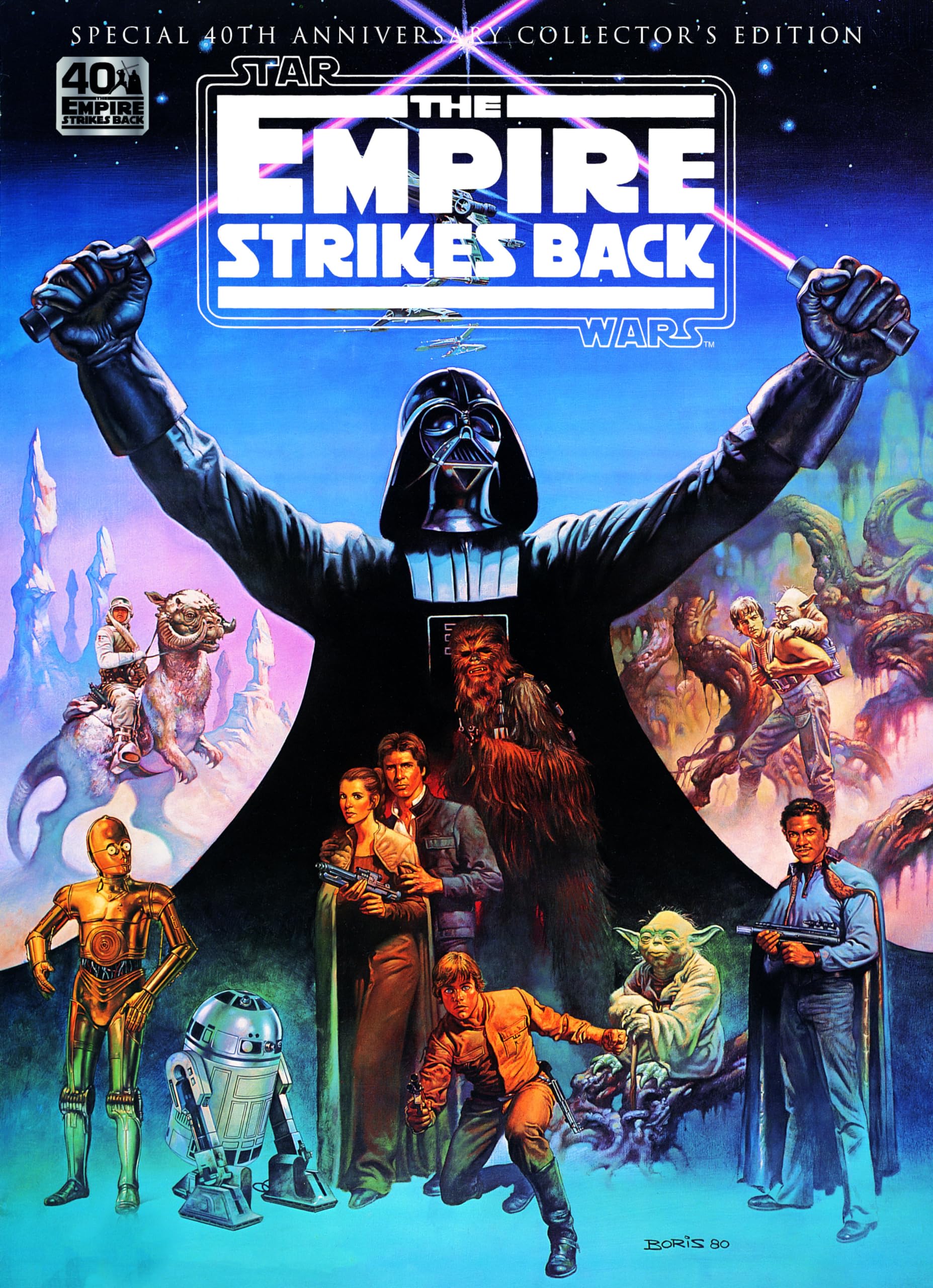 Star Wars: The Empire Strikes Back 40th Anniversary Special Book,Used