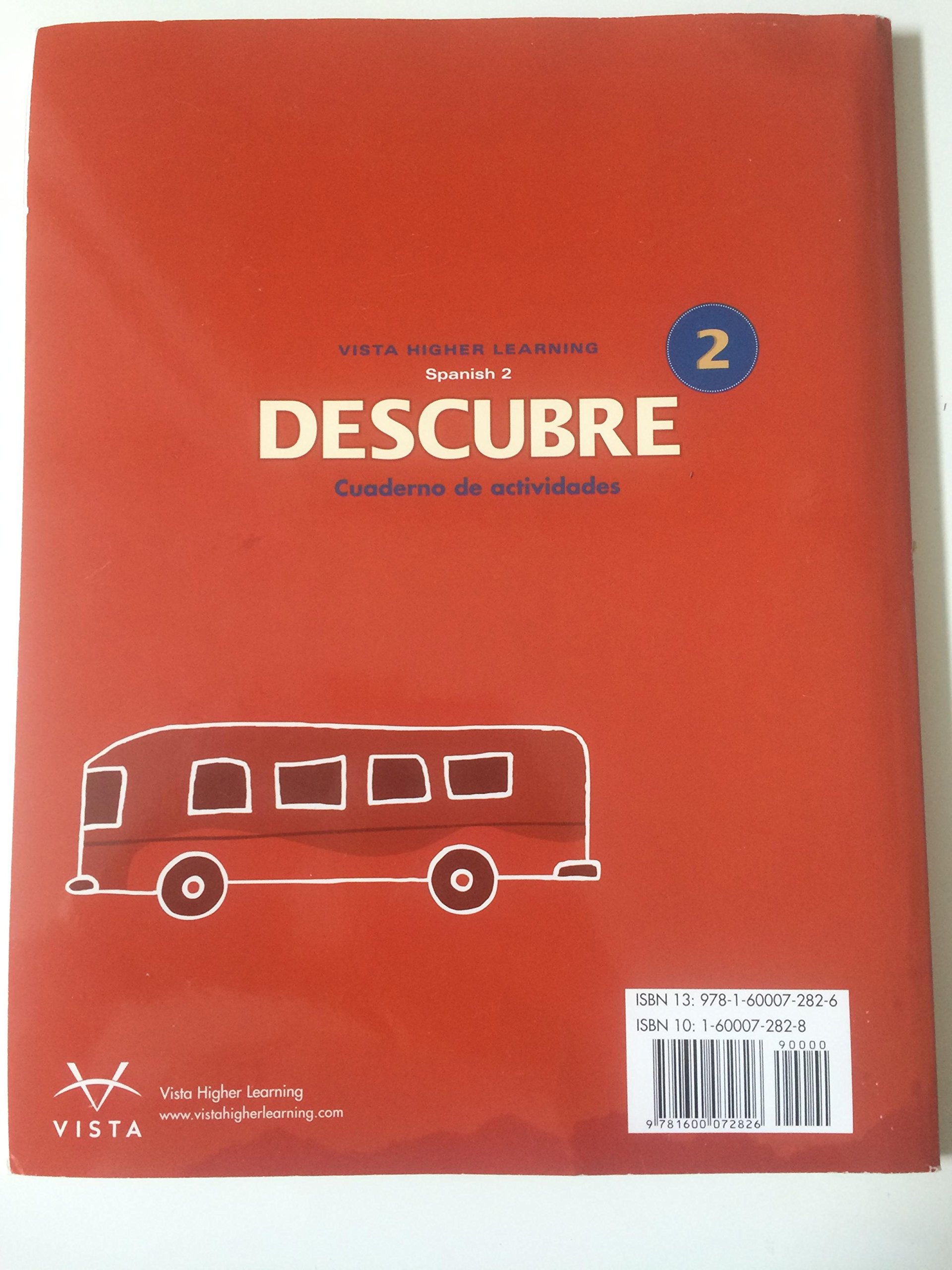 Descubre: Lengua Y Cultura Del Mundo Hispanico, Nivel 2 (Spanish and English Edition),Used