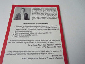 Introduction to Negative Doubles: A Mustread for the Aspiring Player,Used
