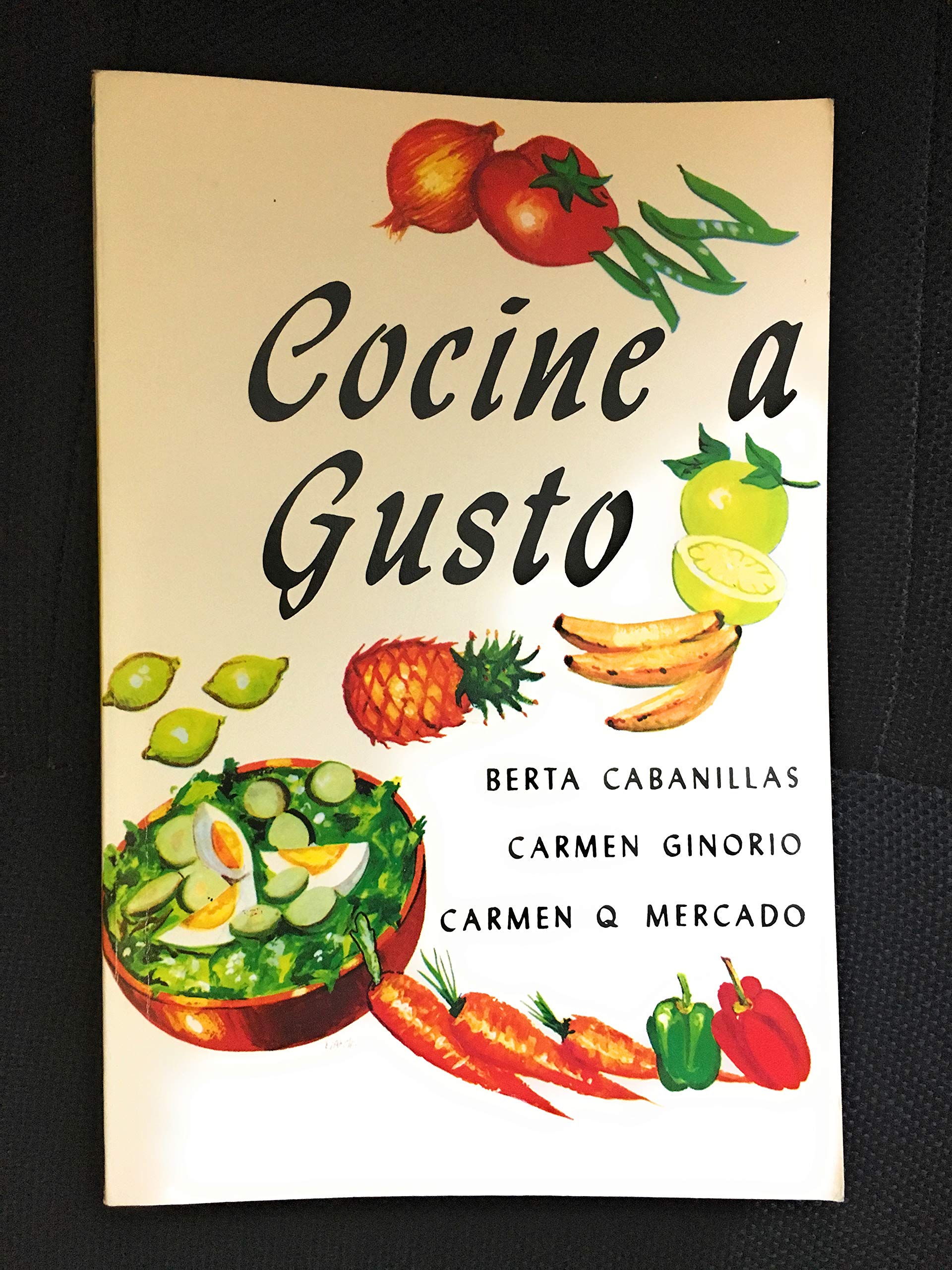 Cocine A Gusto  (Puerto Rican Recipes Cookbook In Spanish),New