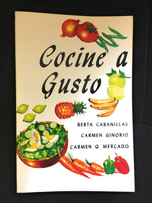 Cocine A Gusto  (Puerto Rican Recipes Cookbook In Spanish),New